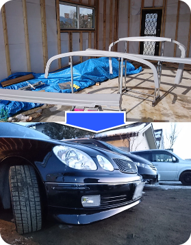 外装パーツ取り付け